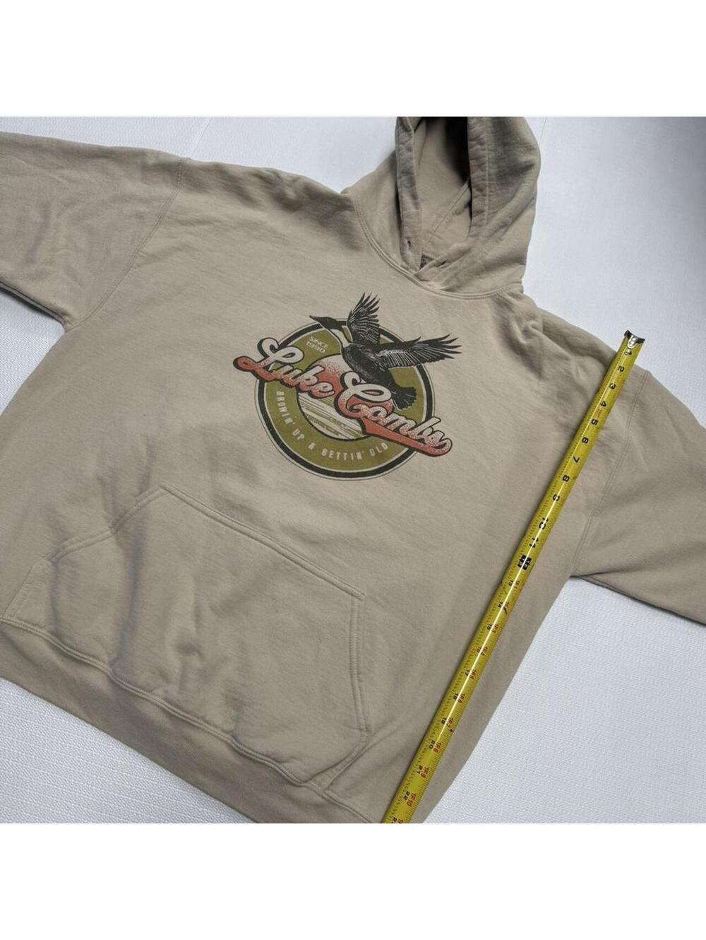 Luke Combs tan hoodie #countrymusic #loungewear